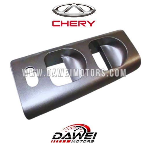 [S12-6102429] Moldura de mando elevavidrios delantero izquierdo Chery Arauca